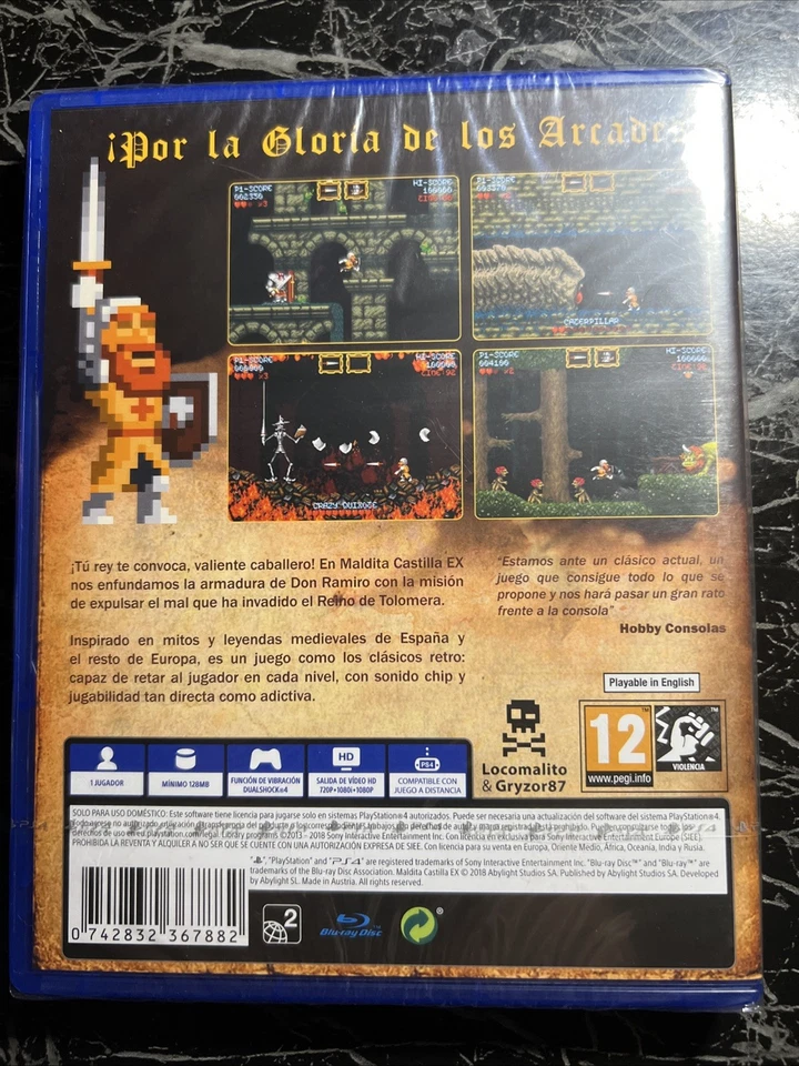 MALDITA CASTILLA PS4 SONY PLAYSTATION 4 PAL ESPAÑA - Imagen 2 de 2