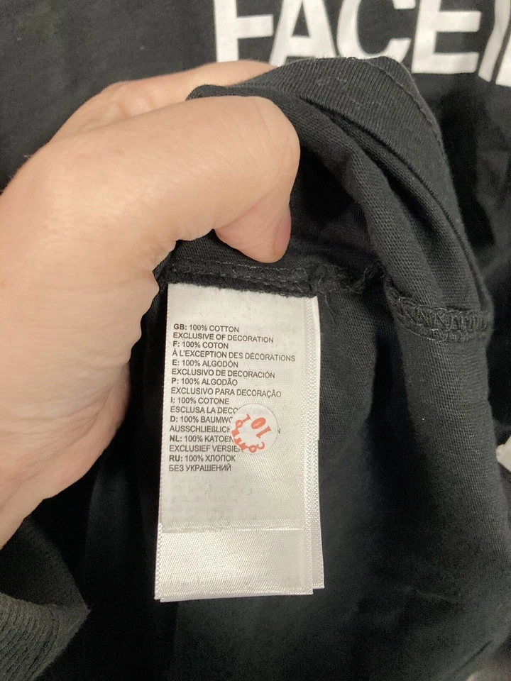 THE NORTH FACE LONG SLEEVE T-Shirt - XL - Black - Great Condition - Boy’s - Image 3 of 4