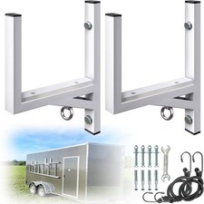 U.s Warehouse Fits Ladder Rack For Trailerside Mount Heavy Steel Ladder Rack