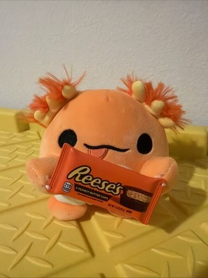 Snackles Albie Axolotl Plush – Reese's Edition – Cute Kawaii