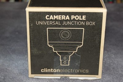 Clinton Electronics Universal Junction Box for Telescoping Camera Poles,CE-CPUJB