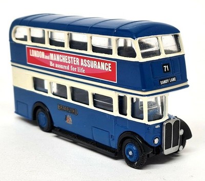 EFE 1/76 - Bradford Double Deck Bus Diecast Model Bus - 10114