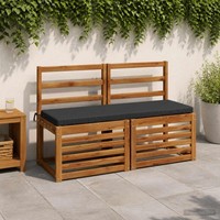 Bankkissen Soest 100 % Polyester Dunkelblau 110 X 40 X 5 Cm