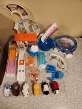 Zhu Zhu Pets Hamsters Lot w/ Hamsters, buildings, tracks, pieces, etc.