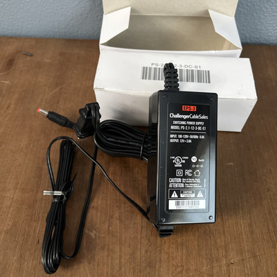 EPS-3 12 Vdc 3.0 A PS-2.1-12-3-DC-S1 Power Supply Lot Of 2 Brand New
