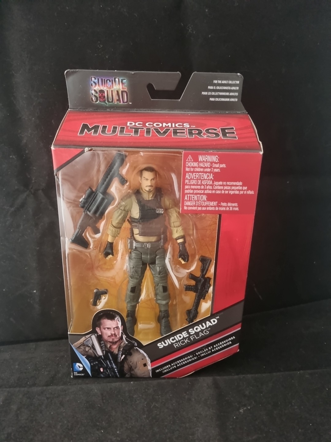 DC Multiverse Suicide Squad Rick Flag 6"" Action Figure