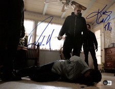 Charlie Hunnam & Kim Coates Signed SOA Photograph 11x14 Beckett