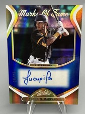 2022 Panini Absolute - Marks of Fame Tucupita Marcano #MOF-TM Spectrum Blue /75