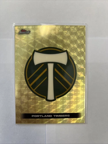 Portland Timbers Topps Finest MLS 2024 TL-22 Super Refractor 1/1
