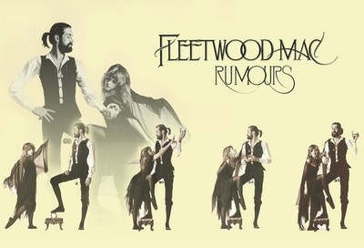 Fleetwood Mac Iron On Transfer For T-Shirt + Other Light & Dark Color Fabrics #1