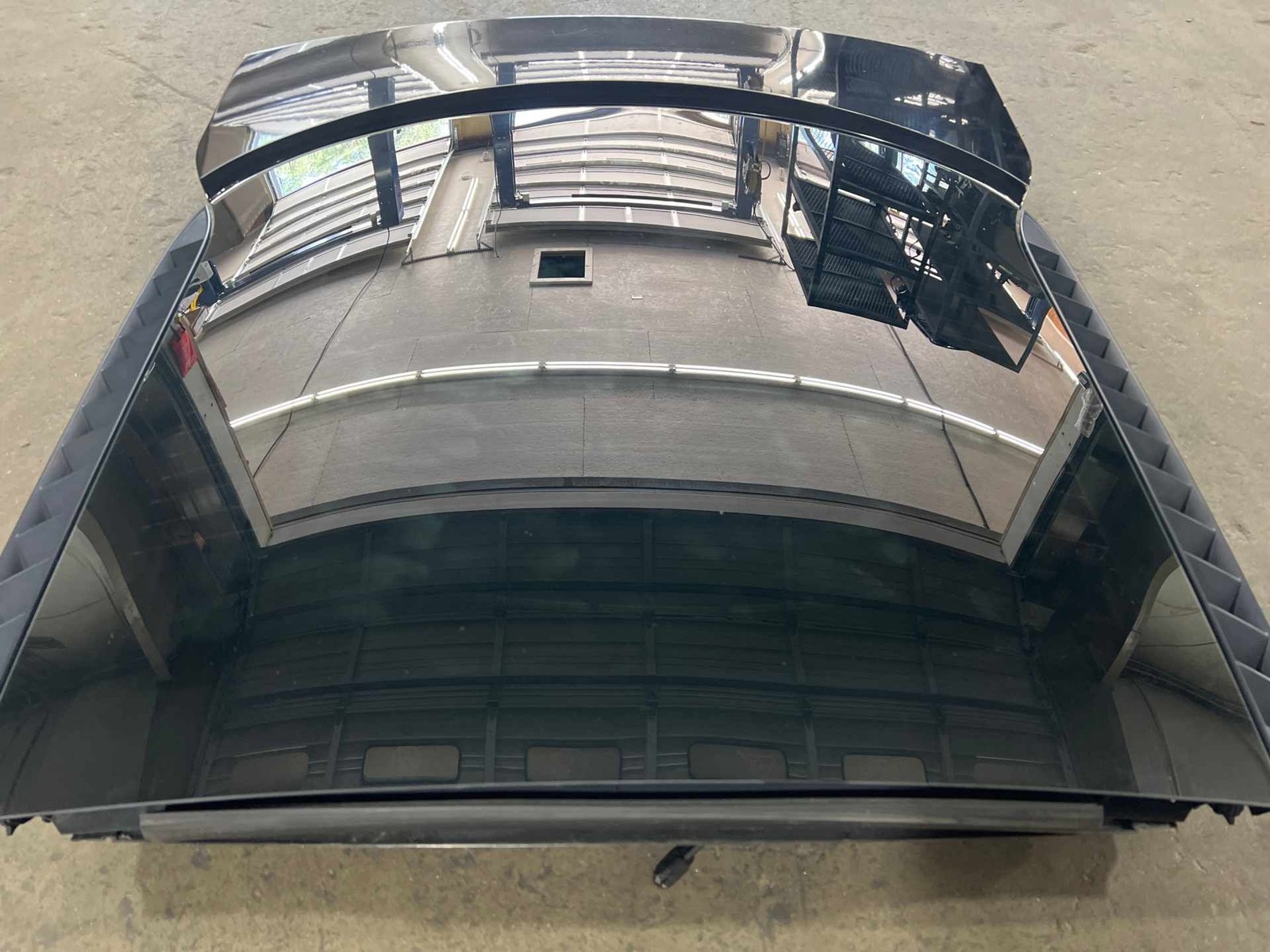 2008-2015 Audi R8 Coupe Rear Hatch Lid Liftgate Tailgate Black (Painted Glass) L