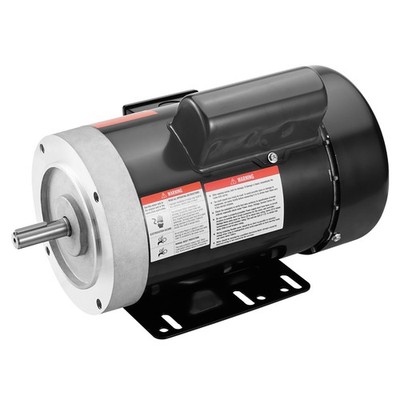 Uimoso 1HP Electric Motor 1725RPM AC115V/230V 56C Frame Single-Phase 5/8'' Shaft