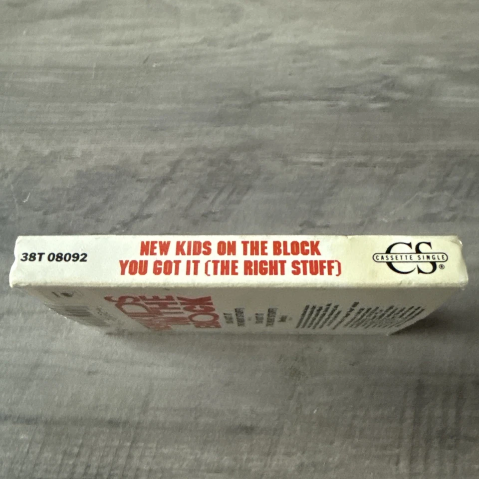 New Kids On The Block: You Got It (The Right Stuff) 1988 Cassette Tape Single - Image 2 of 4