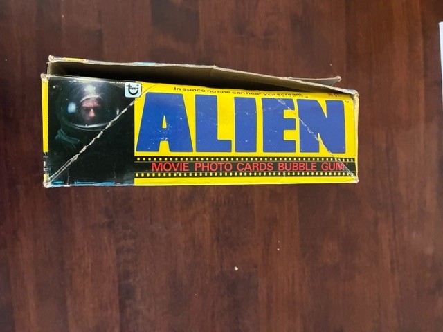 TOPPS Alien film 1979 - 34 sealed packs in original box RARE | eBay