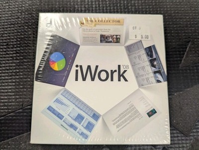 Apple iWork '08 Retail for Mac - ORIGINAL SEALED FROM APPLE