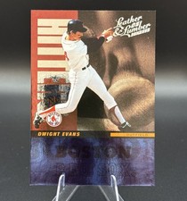 2005 Donruss Leather & Lumber - Hitters Inc. Dwight Evans #HI-5 /2000