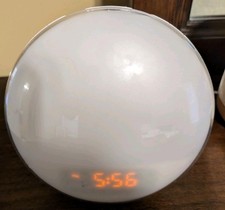 Smart Wake Up Light Clock Alarm FM Sunrise Su...