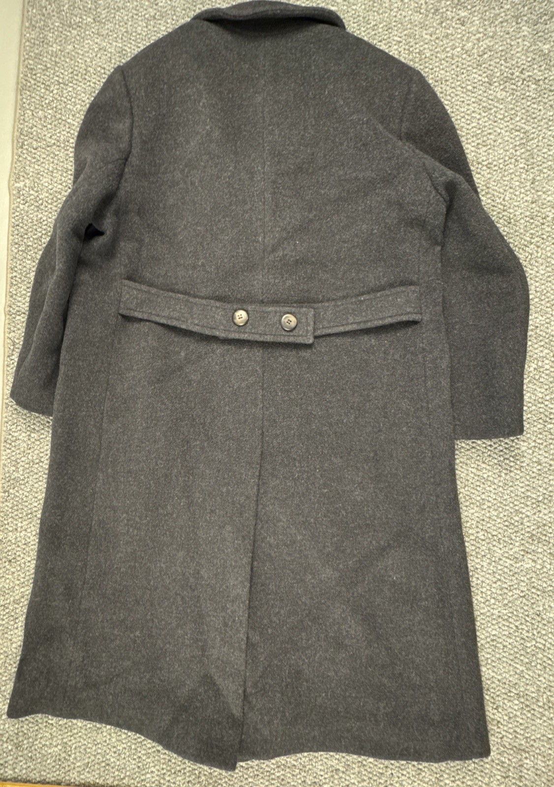 Pendleton 100% Virgin Wool Double Breasted Trench… - image 8