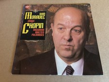 Ivan Moravec Plays Chopin Mazurkas Waltzes Polonaises Cum Laude VINYL LP piano