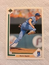 1990 Upper Deck Kevin Appier #566 Totals Kansas City Royals Baseball Card