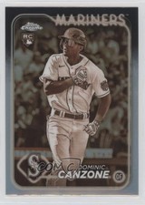 2024 Topps Chrome Sepia Refractor Dominic Canzone #133 0bt4