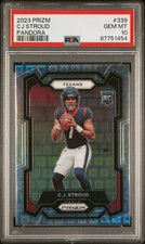2023 Panini Pandora Prizm #339 CJ Stroud Houston Texans RC Rookie /400 PSA 10