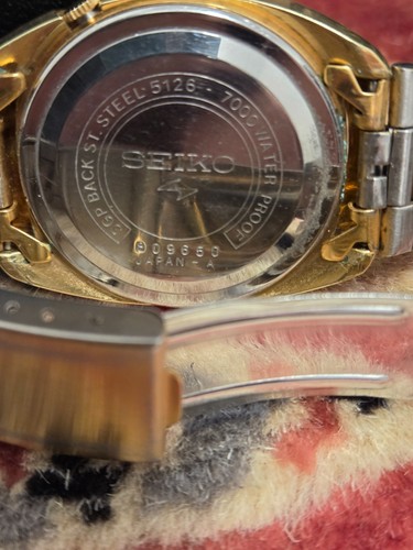 1968 SEIKO 5 5126-7000 Black Dial - Single Owner Vietnam War PX Purchase - Picture 6 of 10