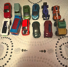 Diecast Toy Vehicle Collection Lot - Multicolor Car Assortment, Mixed Cars