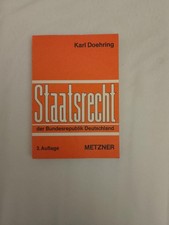 Karl Doehring - Staatsrecht der Bundesrepublik Deutschland (Ernst Forsthoff)