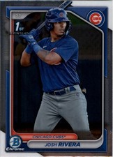 2024 Bowman Chrome Prospects #BCP115 Josh Rivera - BB