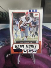 2021 Panini Contenders Draft Picks Game Ticket Blue /99 Chris Carson #63 OSU