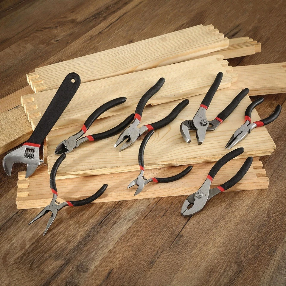 Great Neck 87900 8-Piece Steel Pliers And Wrench Tool Set New - Image 3 of 4