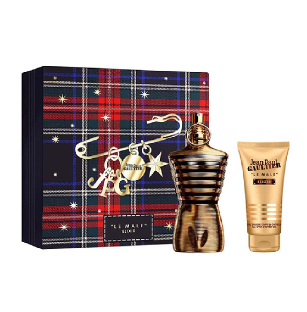 Jean Paul Gaultier Le Male Elxir Parfum 125ml + Shower Gel 75ml