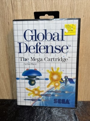 Global Defense Sega Master System Brand New Sealed