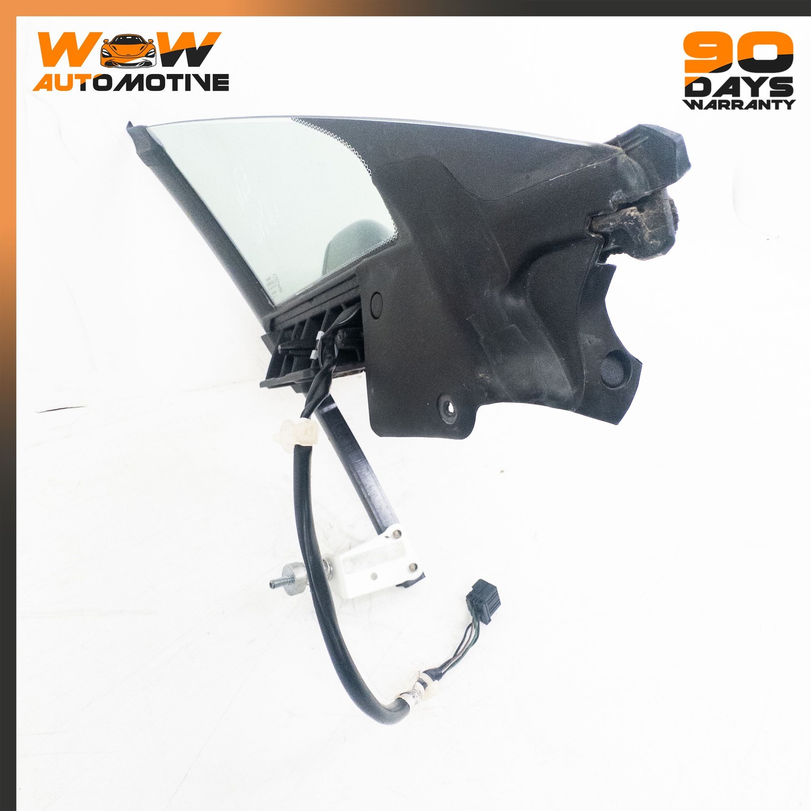 06-16 ASTON MARTIN V8 VANTAGE LEFT EXTERIOR REAR VIEW MIRROR WINDOW CARBON OEM
