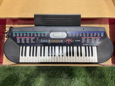 Casio CTK-401 49-Key Full Size Electronic Keyboard, Black, Built-In Speaker