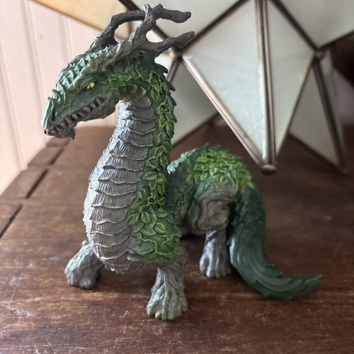 Green Jungle Dragon Toy Figurine  Safari Ltd Fantasy Creature Forest Beast Decor