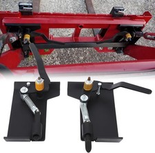 3500lbs Weld On Skid Steer Quick Attach Conversion Adapter Quick Tach Latch Box