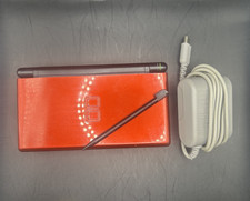Nintendo DS Lite Handheld Console w/ Charger Stylus - Pristine - USG-001 - Red