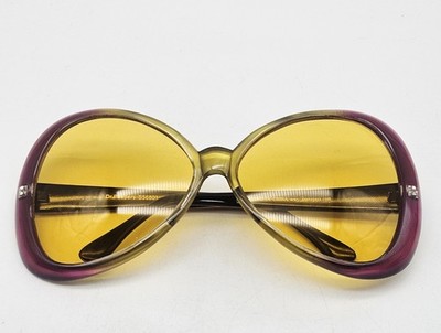 Dr. Peepers Sunglasses Oversized Bug Eyes S56801 Yellow Multicolor Party Eyewear