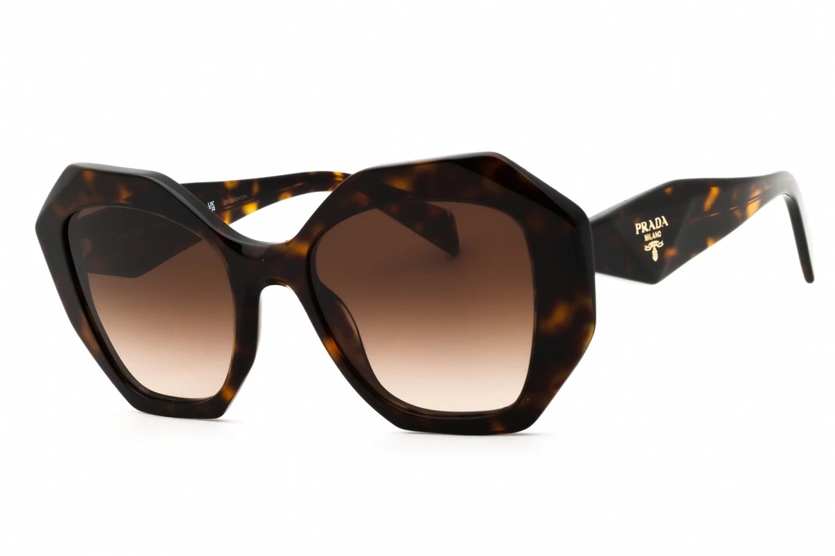 Prada PRB09S 17N50L Sunglasses Root Havana Butterfly Frame, Brown Lenses Prada PR B09S Sunglasses | LensCrafters main image 2