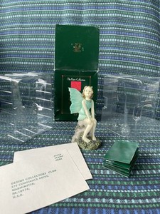The Fairy Collection By Dezine- Star Gazer - Ceramic Fairy Figurine - With Box