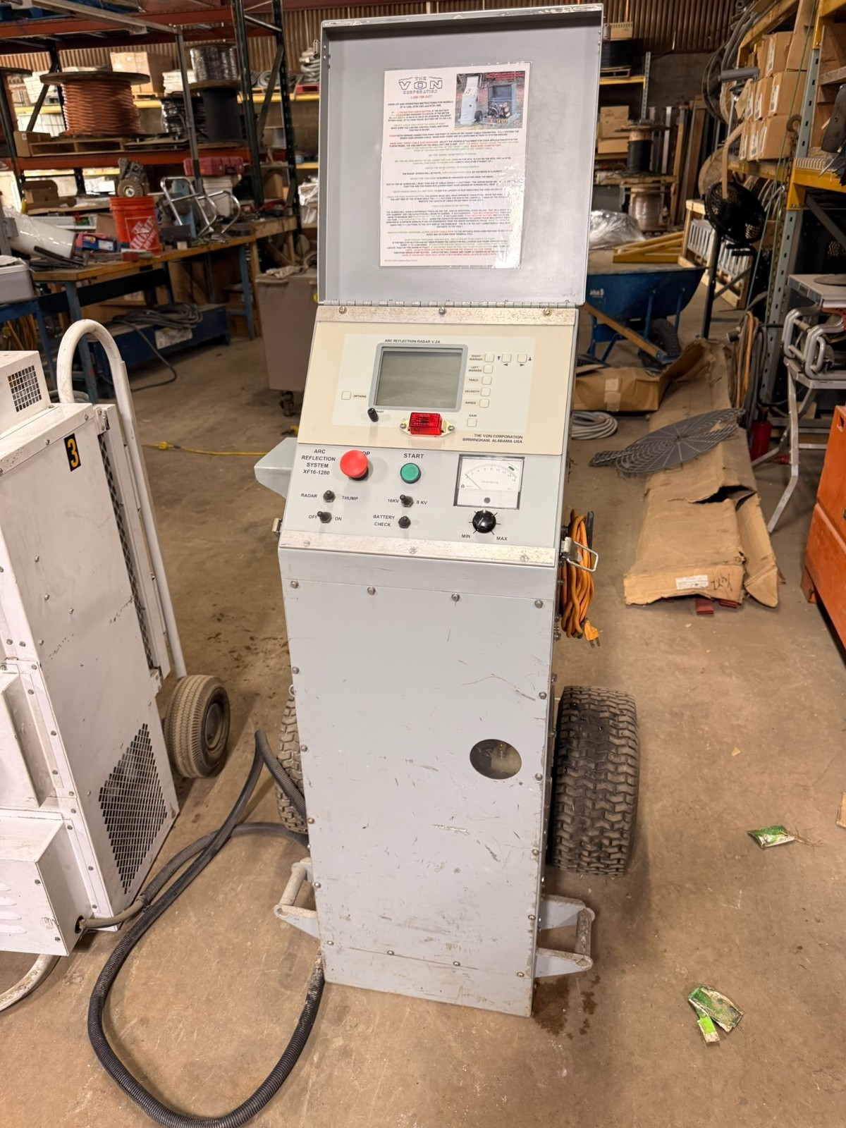Von FX Series Portable Arc Reflection System XF16-1280