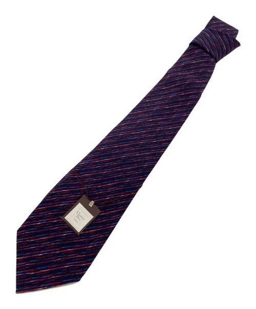 Christian Dior MONSIEUR vintage foulard cravate bleu marine