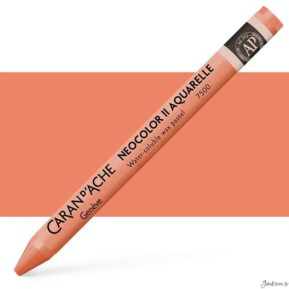 Caran d'Ache Neocolor II Watercolour Crayon Wax-Based Bronze For Artists