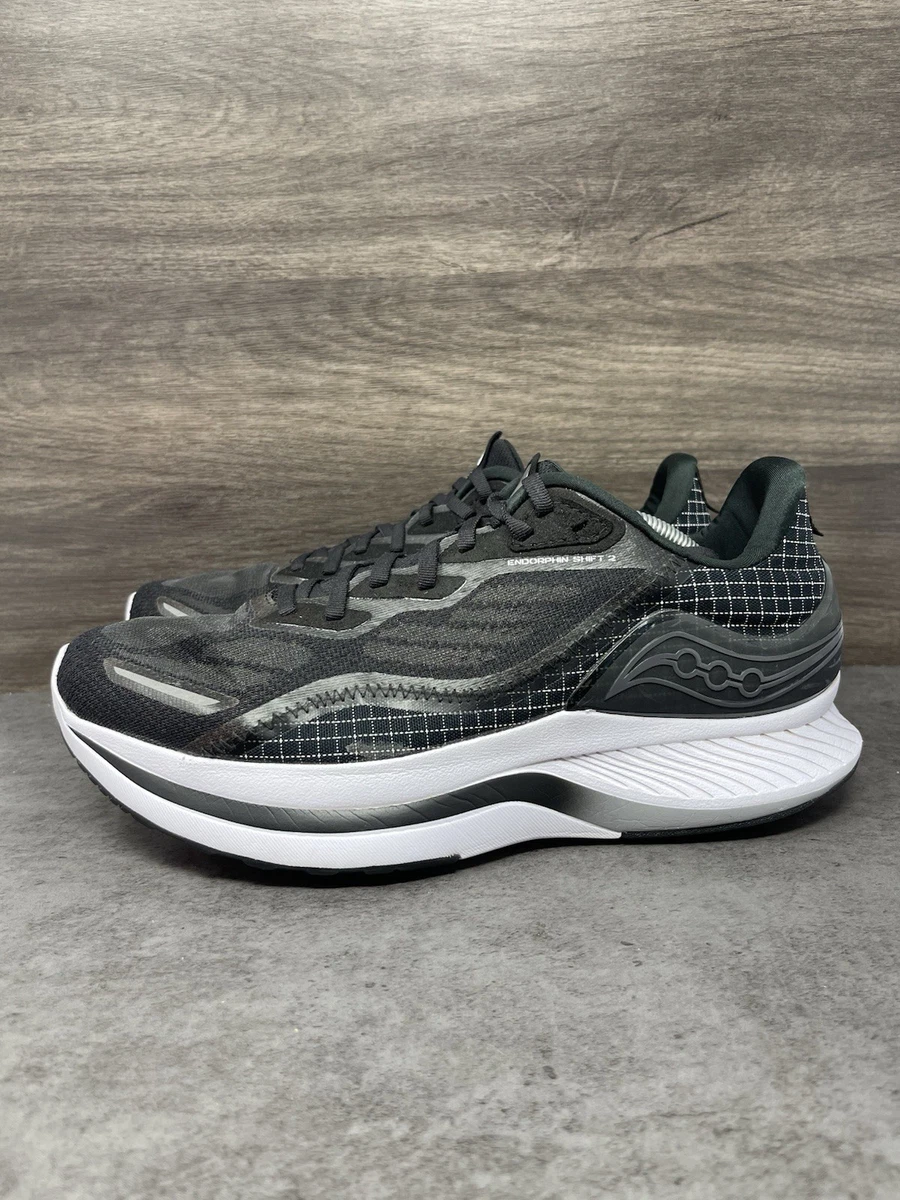 Saucony Shoes Mens Size 6.5 Two Tone Black White Endorphin Shift‎ 2 Road Shoes Saucony Endorphin Shift 2 Black White for sale | eBay main image 2