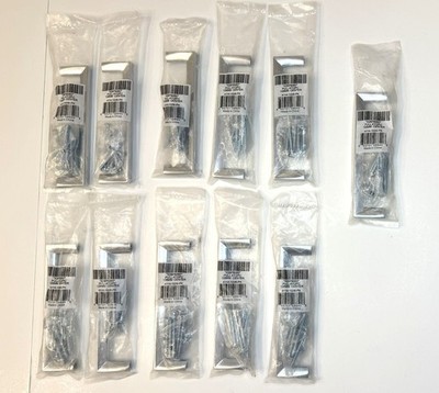 11 PACKS OF BERENSON METRO DRAWER PULLS (4114-1026-PK)  POLISHED CHROME MODERN