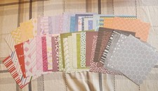 Assorted 50 Sheets 6"x6" Scrapbook /Junk Journal Paper Lot 1