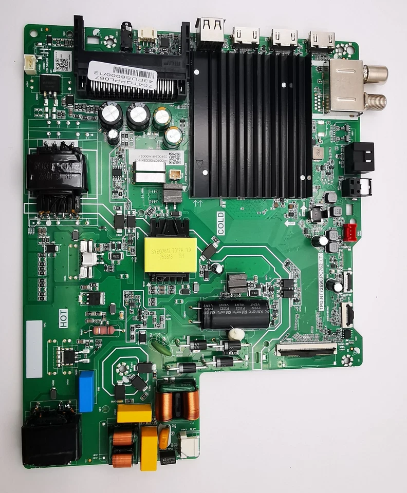 Philips Carte Mère TV TPD.NT72690.PC762 704TQPPL067 pour 43PUS8000/12 - Photo 1/3