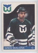 1985-86 O-Pee-Chee Greg Malone #118 0a1